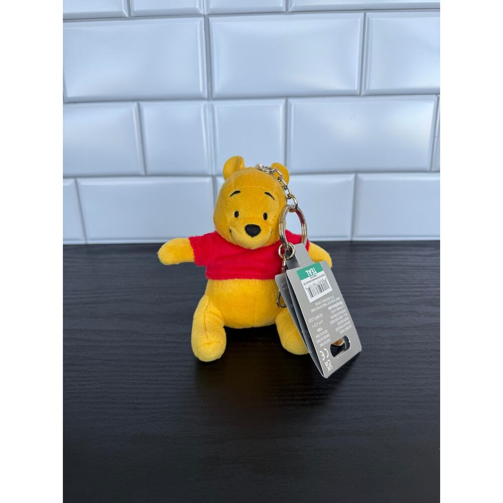 Disney Parks Winnie The Pooh & Hunny Pot Plush Keychain – New - Picture 2 of 5